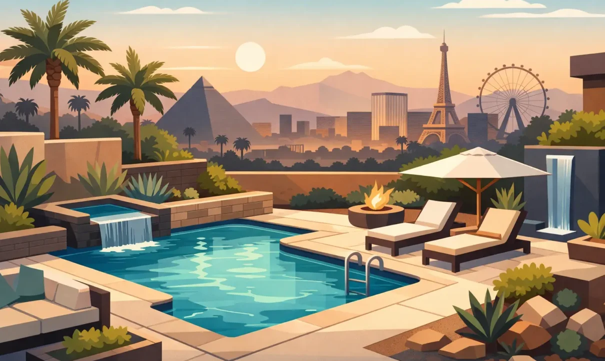 Compact Pool Transformations for Las Vegas Yards