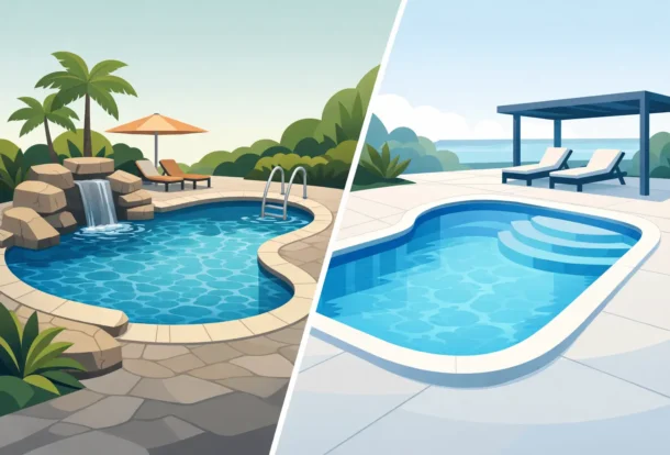 Gunite Versus Fiberglass Pools: Which Fits?