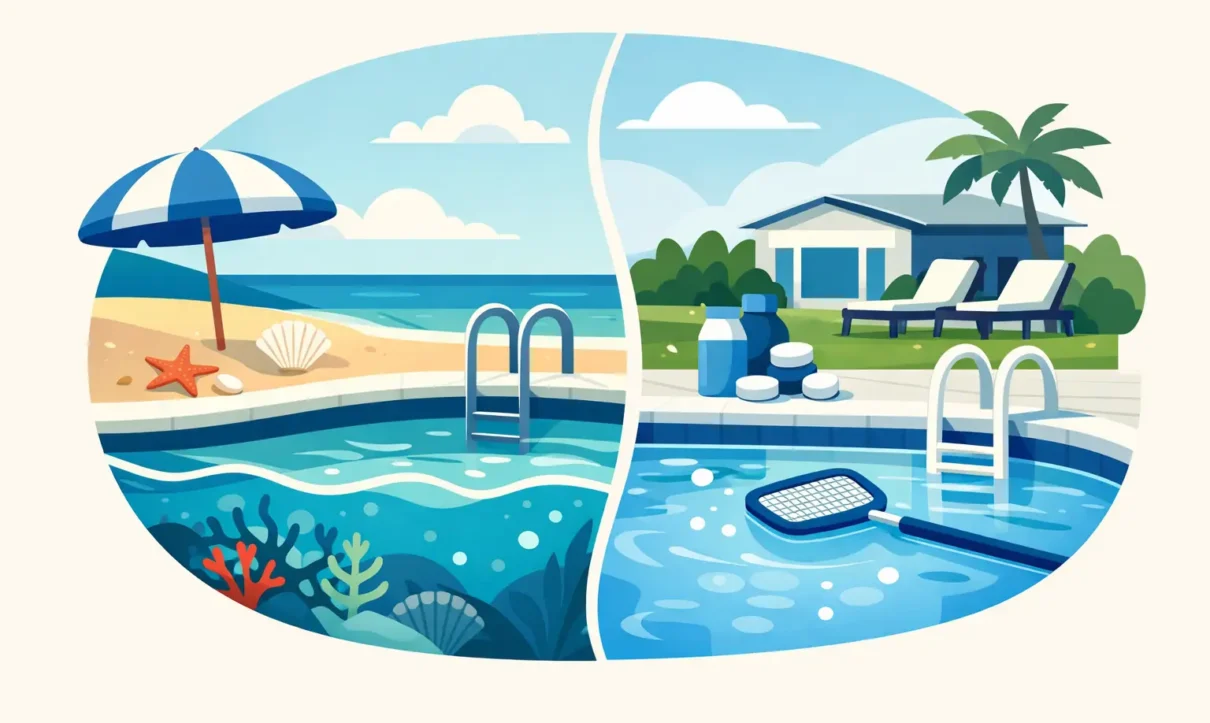 Saltwater Versus Chlorine Pools: Which Fits?