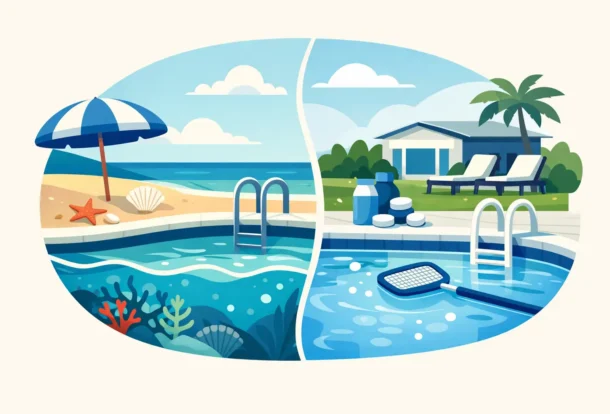Saltwater Versus Chlorine Pools: Which Fits?