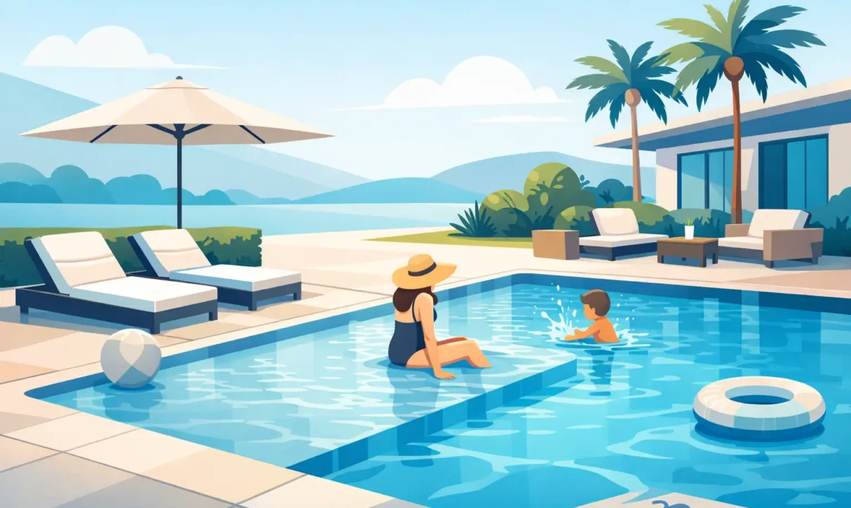 What Is a Pool Wet Deck? Design, Uses, and Costs