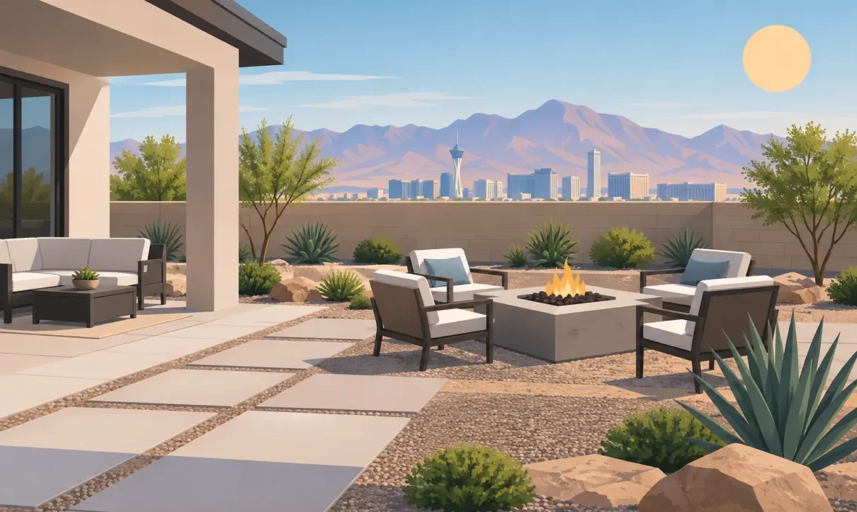 Backyard Hardscape Planning Guide for Las Vegas - Laguna Pools & Spa Backyard Hardscape Planning Guide for Las Vegas