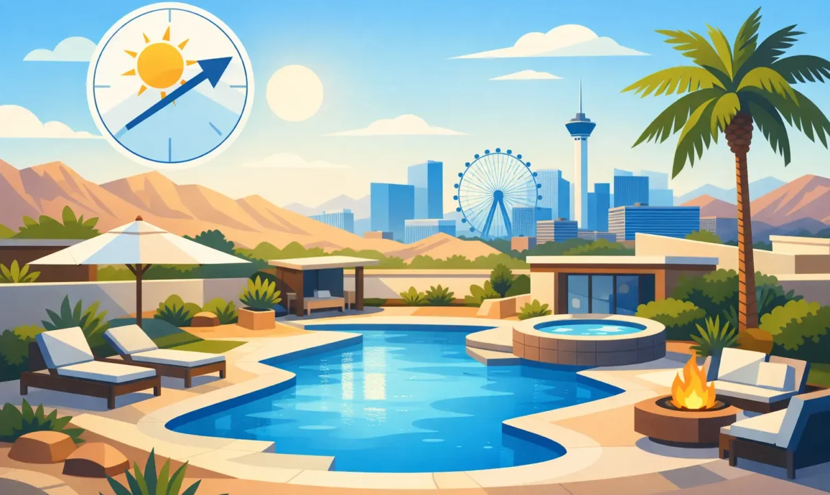 How to Plan Pool Orientation for a Las Vegas Yard