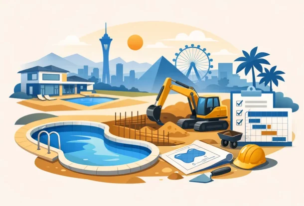 Pool Construction Timeline Guide for Las Vegas