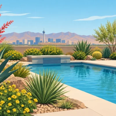 12 Best Drought Tolerant Pool Plants for Las Vegas