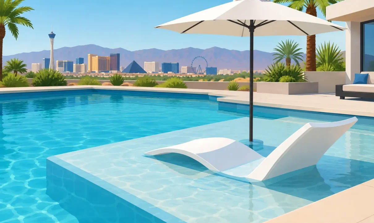 Are Sun Shelves Worth It for Las Vegas Pools?