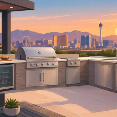 Best Outdoor Kitchen Appliances for Las Vegas