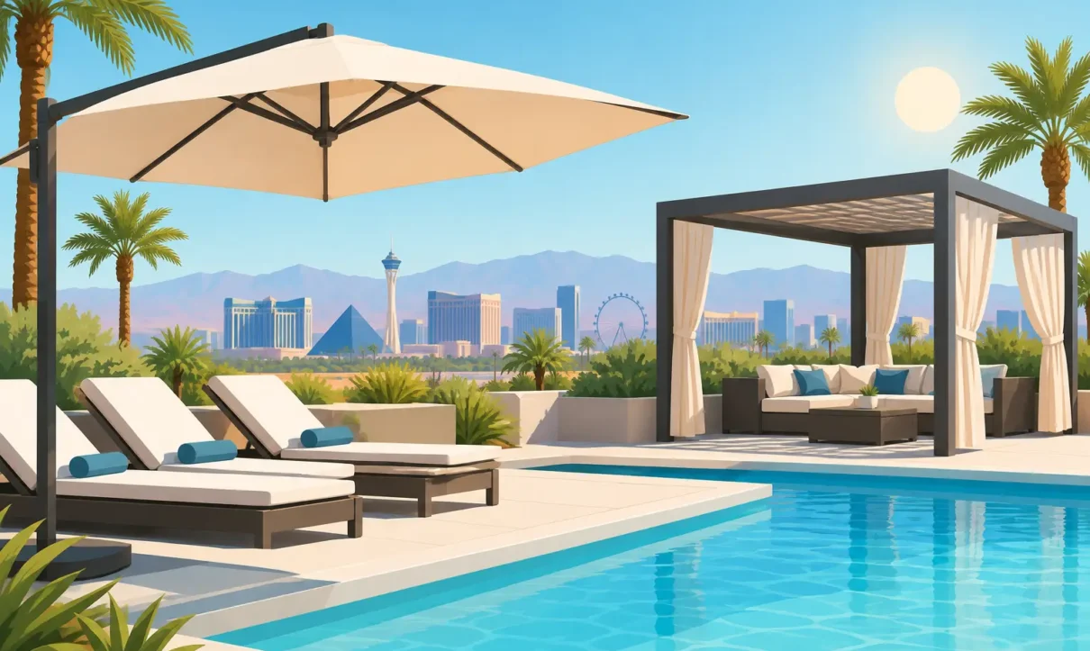 Best Poolside Shade Solutions for Las Vegas