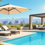 Best Poolside Shade Solutions for Las Vegas - Laguna Pools & Spa Best Poolside Shade Solutions for Las Vegas