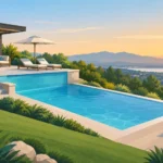 How a Sloped Yard Pool Becomes a Retreat