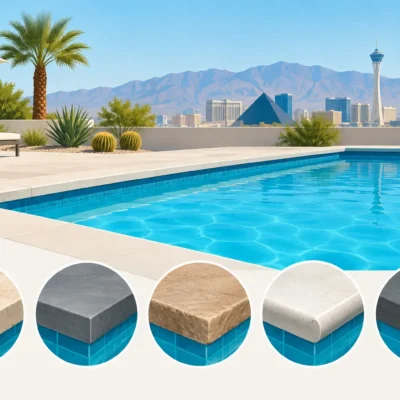 What Are Pool Coping Options for Las Vegas?